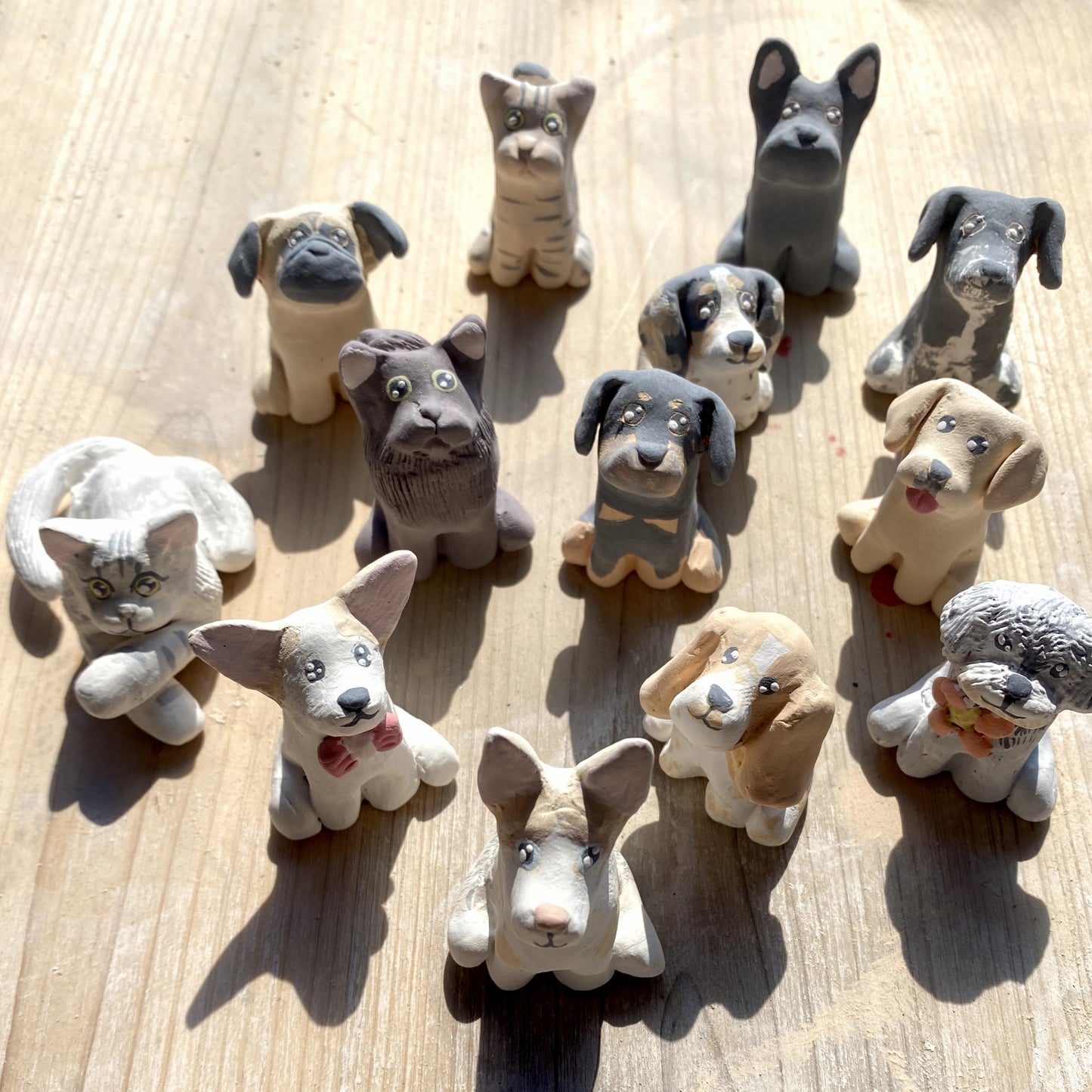 Custom Pet Figure Mug Original Ceramic Artist Studio