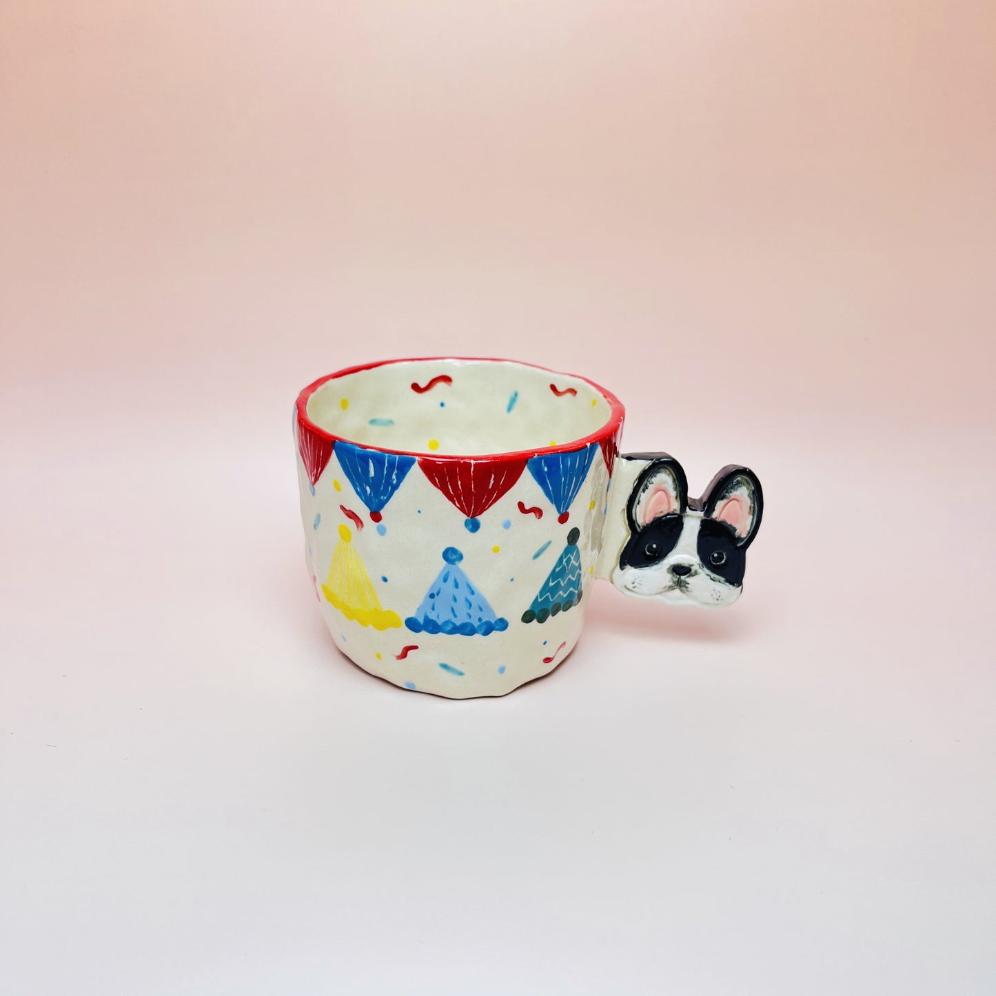 Pet Custom Embossed Portrait Ceramic Mug