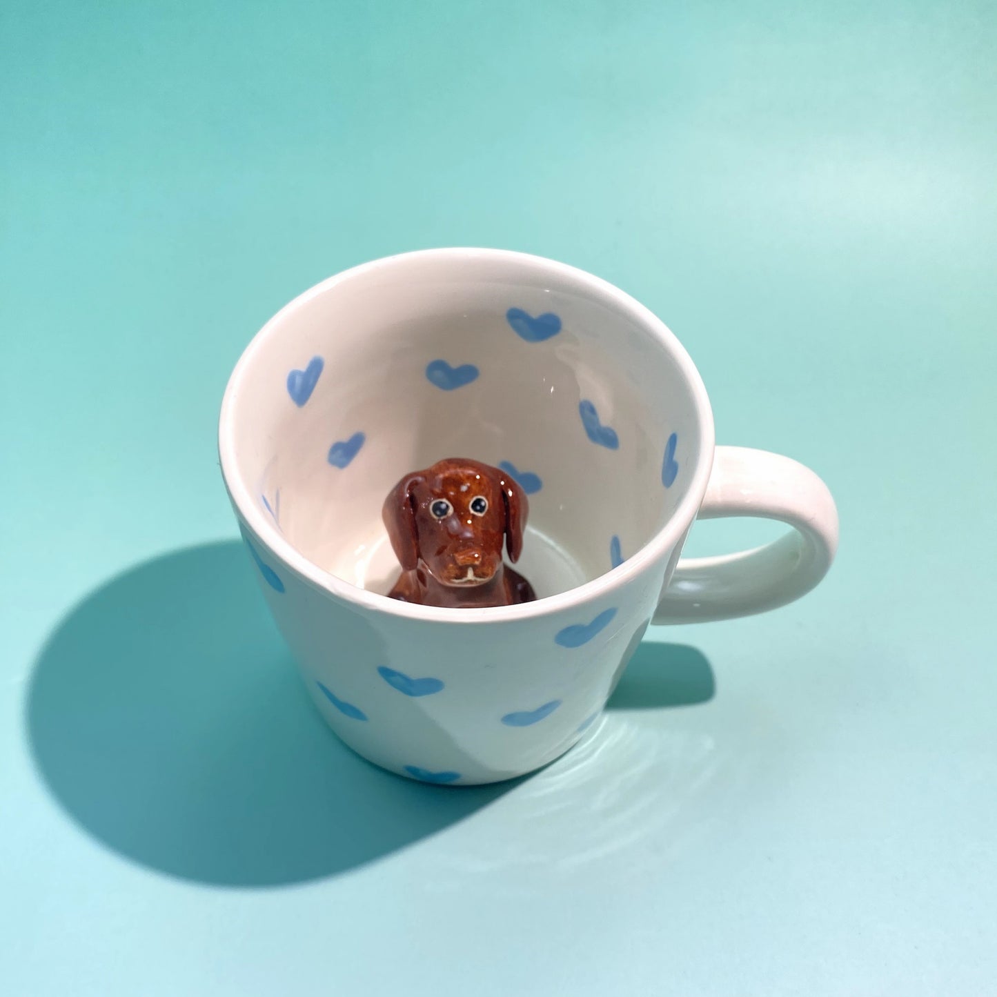 Custom Pet Figure Ceramic Peekaboo Mug Christmas Gift Black Friday Sale